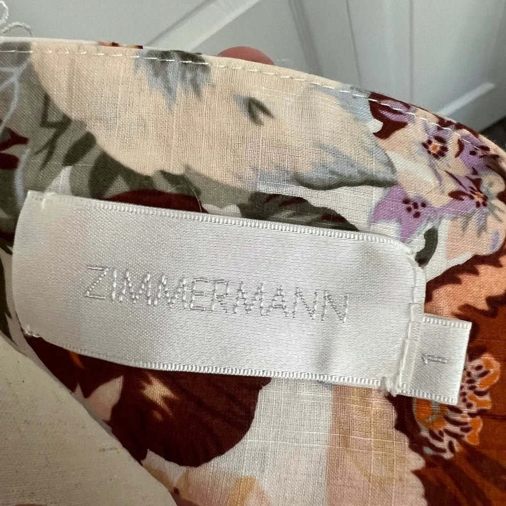 RARE Zimmermann Alchemy Flutter Dress Size 1 /US size 6 - Picture 9 of 11